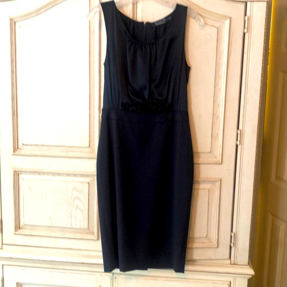 Navy Magaschoni cocktail dress